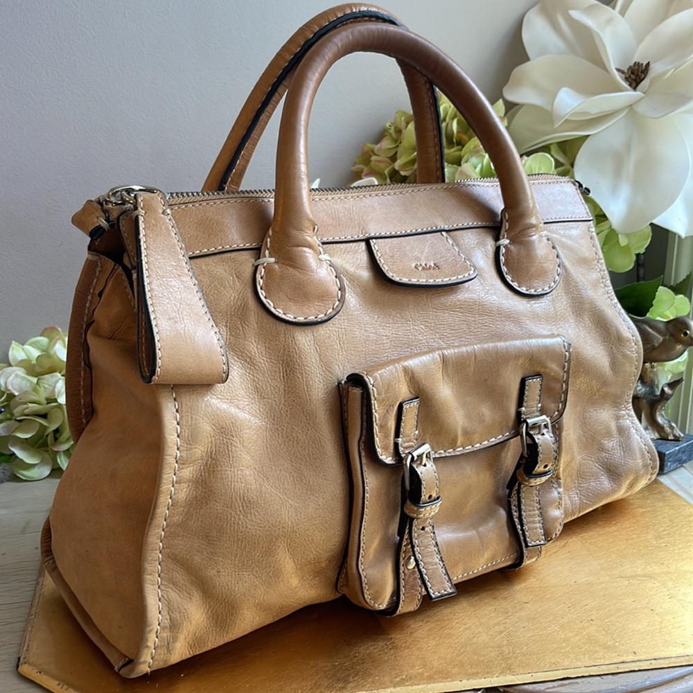 Chloé Edith Day Bag Medium Satchel - Picture 2 of 15